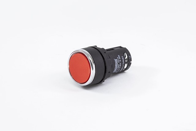MB Series Plastic 1NO Spring Flush Red 22 mm Control Unit